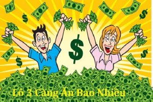 Lô 3 càng miền bắc ăn bao nhiêu?